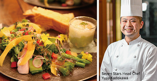 Seven Stars Head Chef Yuzo Kadokawa